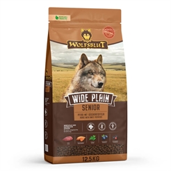 Wolfsblut Wide Plain Adult SENIOR Hundefoder Med Hest 12,5 kg